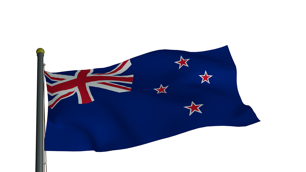 Flag of New Zealand (photo credit: Marcel_Elia via pixabay)
