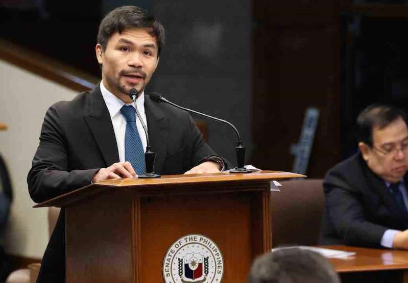 Filipino Senator Manny Pacquiao (photo credit: Genesis Media)