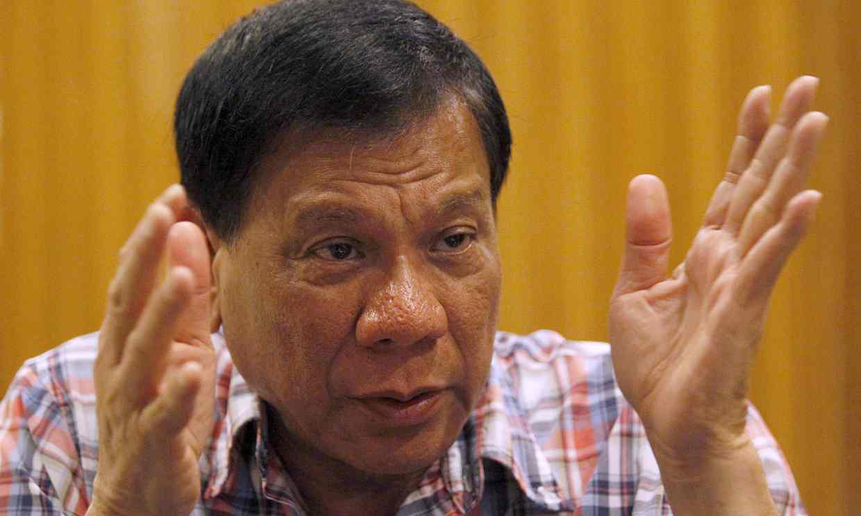 Presidential candidate Rodrigo Duterte (photo credit: Czar Dancel / Reuters) Presidential candidate Rodrigo Duterte (photo credit: Czar Dancel / Reuters)