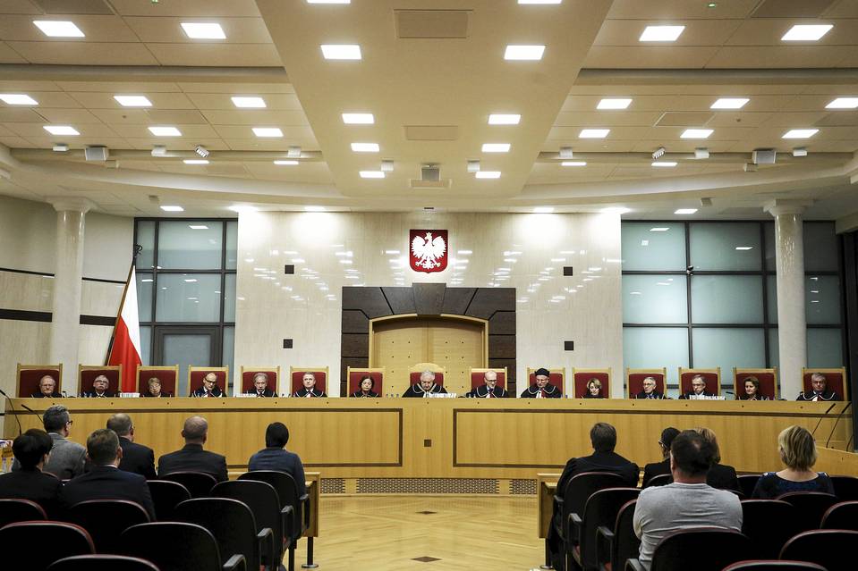 Poland's Constitutional Tribunal judges will be replaced. The Law and Justice leader Jaroslaw Kaczynski said on Wednesday they needed to be changed because it had become a nest filled with his political opponents who would try to complicate the government’s work. (photo credit: Reuters) Poland's Constitutional Tribunal judges will be replaced. The Law and Justice leader Jaroslaw Kaczynski said on Wednesday they needed to be changed because it had become a nest filled with his political opponents who would try to complicate the government’s work. (photo credit: Reuters)