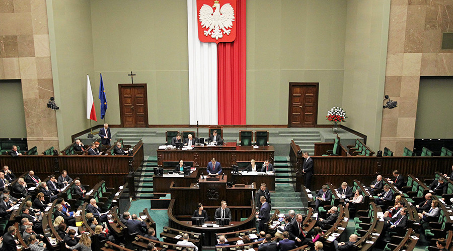 Polish parliament (photo credit: Przemek Wierzchowski / Reuters) Polish parliament (photo credit: Przemek Wierzchowski / Reuters)