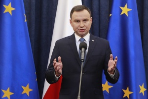 Poland’s President Andrzej Duda (photo credit: AP) Poland’s President Andrzej Duda (photo credit: AP)