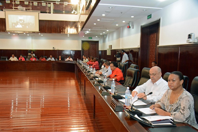 Members of the current Seychelles National Assembly (photo credit: Patrick Joubert/Seychelles News Agency) Members of the current Seychelles National Assembly (photo credit: Patrick Joubert/Seychelles News Agency)