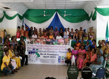 Consultation with All Political Parties Women Association [photo credit: Awareness Times]