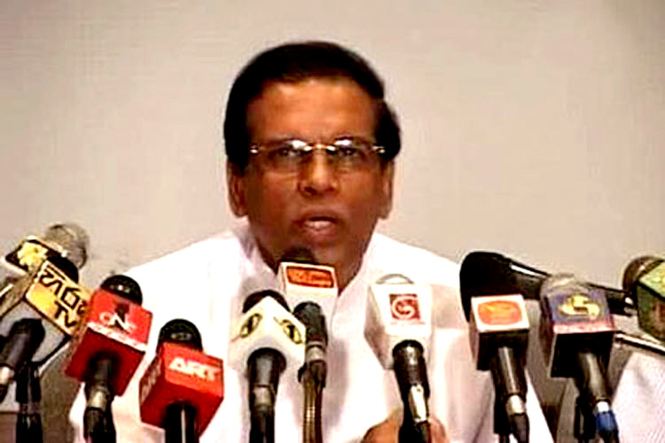 Maithripala Sirisena (photo credit: Vijay Kudal) Maithripala Sirisena (photo credit: Vijay Kudal)