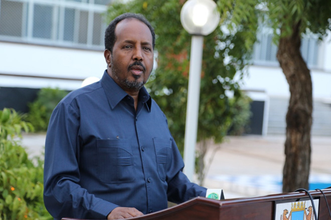 President of Somalia Hassan Sheikh Mohamud (photo credit: Hiiraan Online) President of Somalia Hassan Sheikh Mohamud (photo credit: Hiiraan Online)