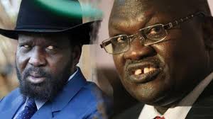 L2R:President Kiir and Former Vice President Machar, the men at the centre of the conflict L2R:President Kiir and Former Vice President Machar, the men at the centre of th