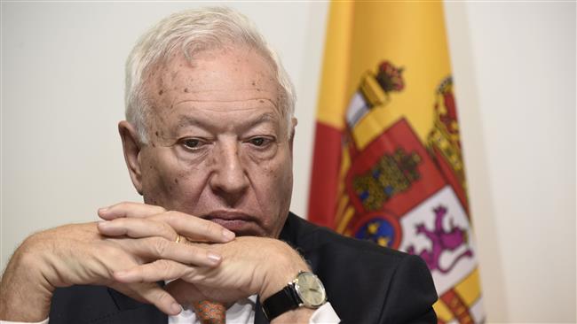Spanish Foreign minister Jose Manuel Garcia-Margallo [photo credit: AFP]