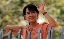 زعيمة المعارضة اونغ سان سو تشي