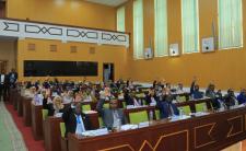 Voting in the Upper House of Ethiopia (photo credit: House of Federation of Ethiopia via Facebook)
