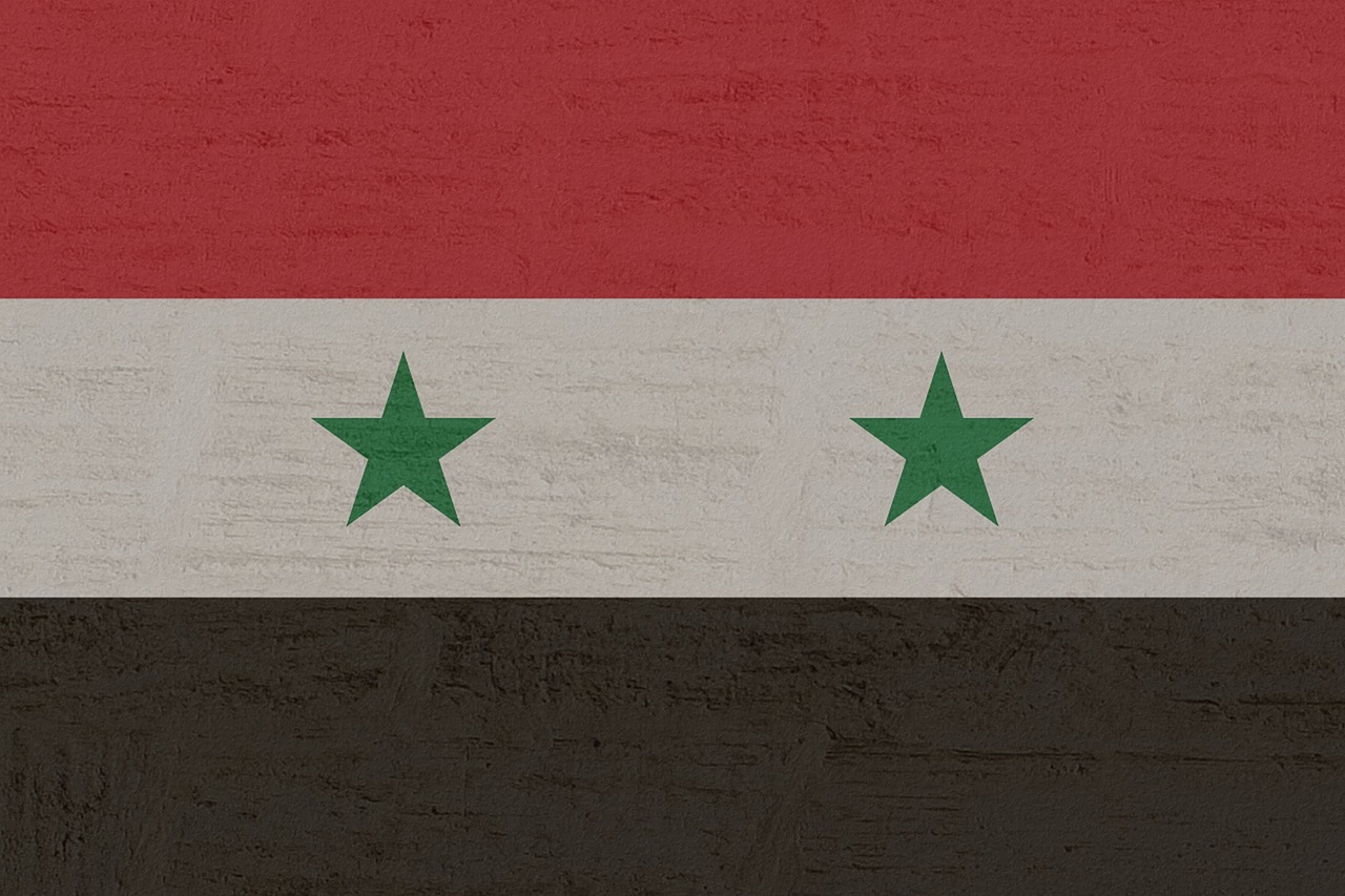 Flag of Syria (photo credit: Kaufdex via pixabay)