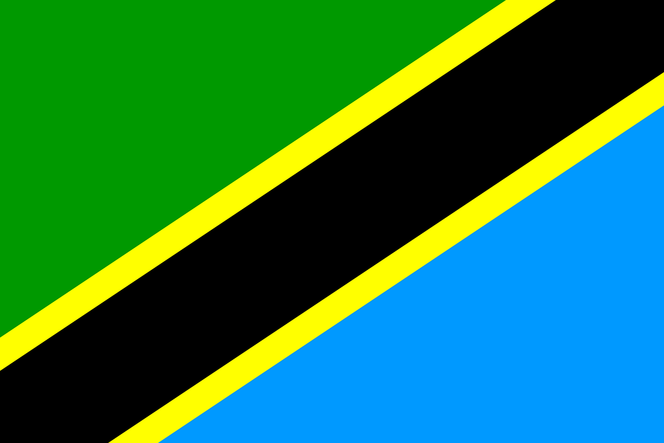 Flag of Tanzania (photo credit: Clker-Free-Vector-Images via pixabay)