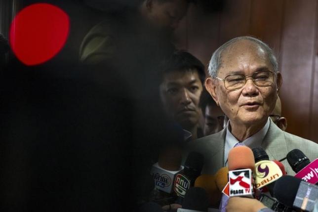 Meechai Ruchupan, Head of Constitution Drafting Committee (photo credit: REUTERS/ATHIT PERAWONGMETHA/FILES) Meechai Ruchupan, Head of Constitution Drafting Committee (photo credit: REUTERS/ATHIT PERAWONGMETHA/FILES)
