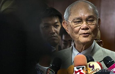 Constitution Drafting Committee head Meechai Ruchupan. Credit: Reuters Constitution Drafting Committee head Meechai Ruchupan. Credit: Reuters