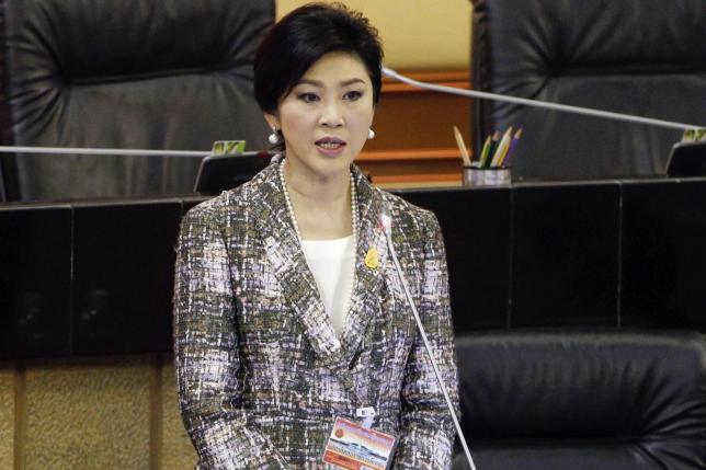 Former Prime Minister Shinawatra (photo credit: Reuters) 