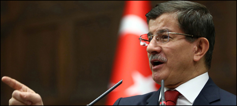 Prime Minister Ahmet Davutoglu (photo credit: Ary News)