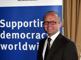 Vidar Helgesen, Secretary-General of International IDEA Vidar Helgesen