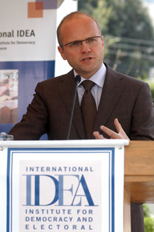 Vidar Helgesen, Secretary-General of International IDEA Vidar Helgesen