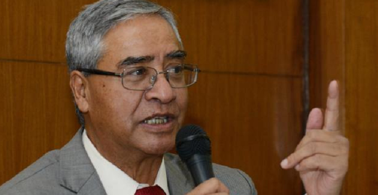 A file photo of former Prime Minister and senior Nepali Congress leader Sher Bahadur Deuba. Photo: V.V. Krishnan Sher Bahadur Deuba. Photo: V.V. Krishnan