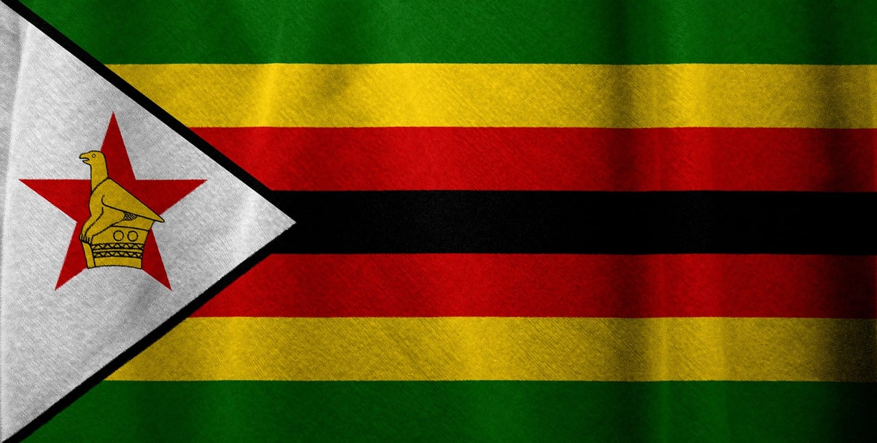 Flag of Zimbabwe (photo credit: TheDigitalArtist via pixabay)